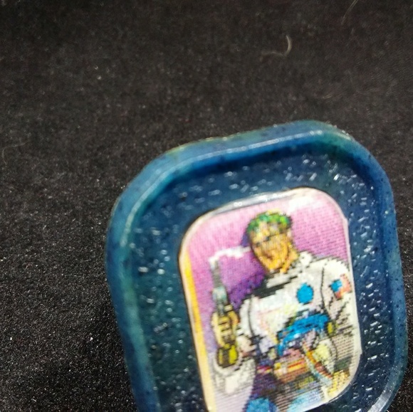 Vintage flicker flasher ring 1960s - Picture 2 of 6